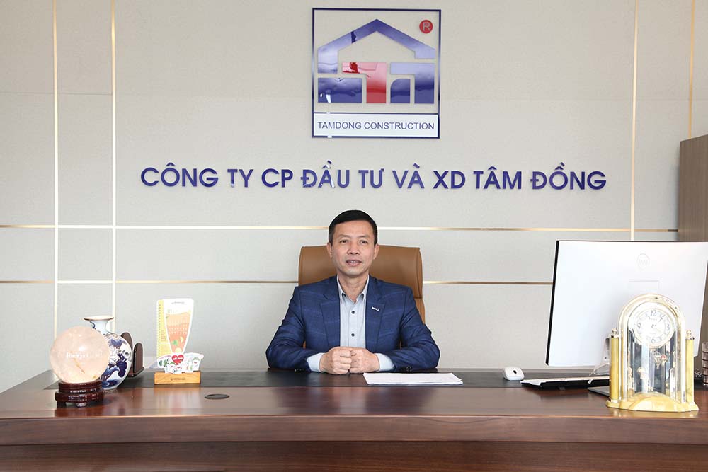 doanh nhân Nguyễn Đăng Tam, Giám đốc Công ty cổ phần Đầu tư và Xây dựng Tâm Đồng