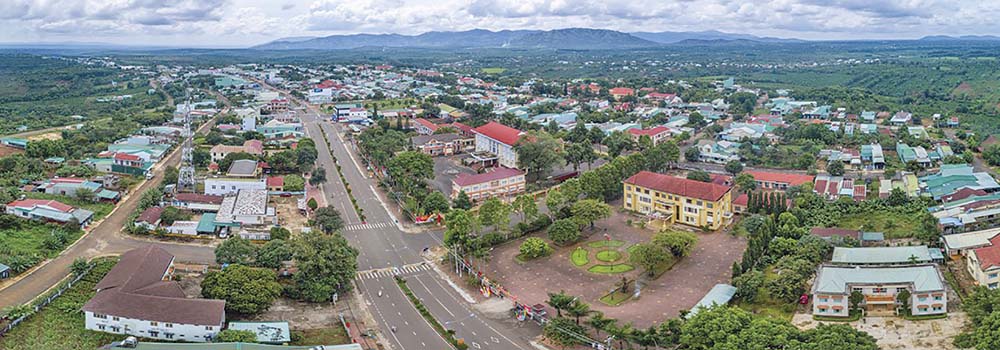 Trung tâm huyện Ia Grai phát triển khá sôi động