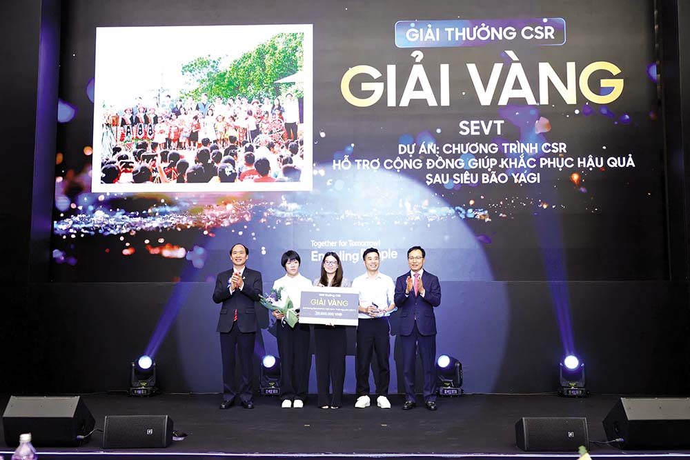 Nhiều chương trình CSR có ý nghĩa đã được Samsung thực hiện