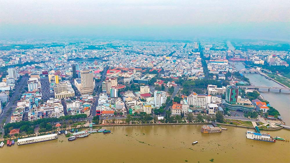 Cần Thơ luôn coi sự thành công của doanh nghiệp là thành công của Thành phố. Trong ảnh: Một góc TP. Cần Thơ (Ảnh: Thanh Liêm)