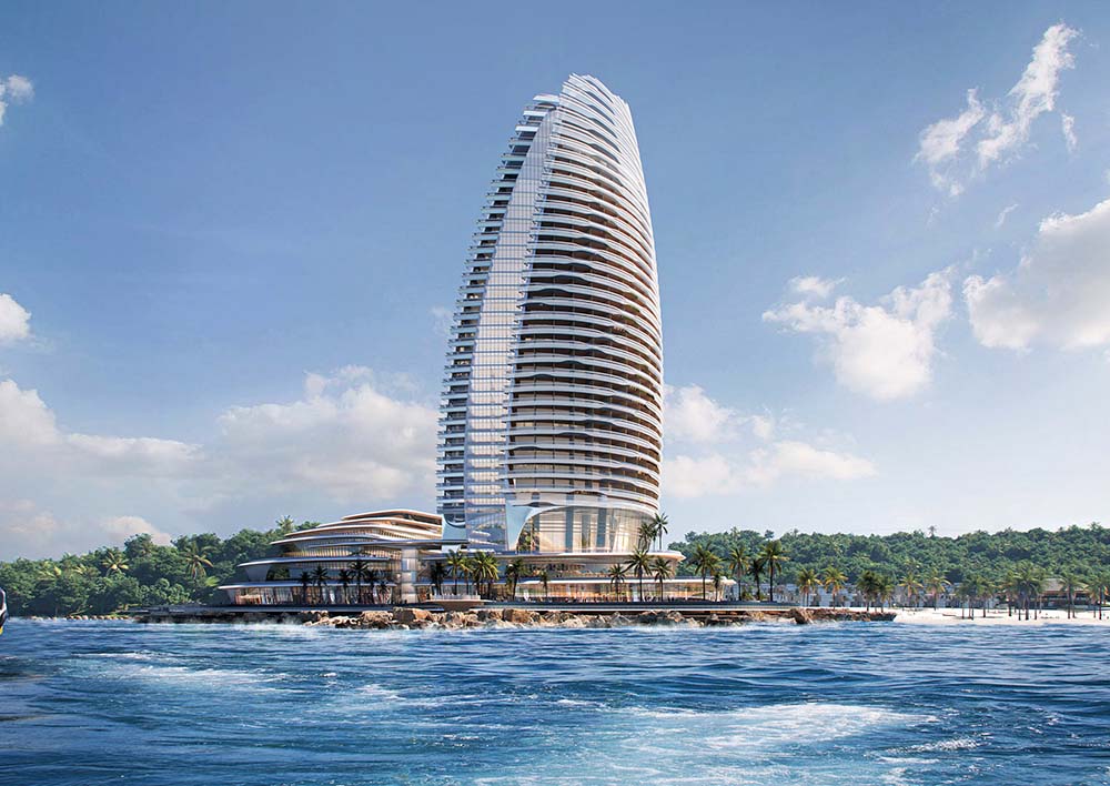 Phối cảnh minh họa Tòa tháp Khát vọng - Aspira Tower