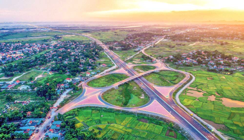 Nút giao Hoàng Tân - đường cao tốc Hạ Long - Hải Phòng