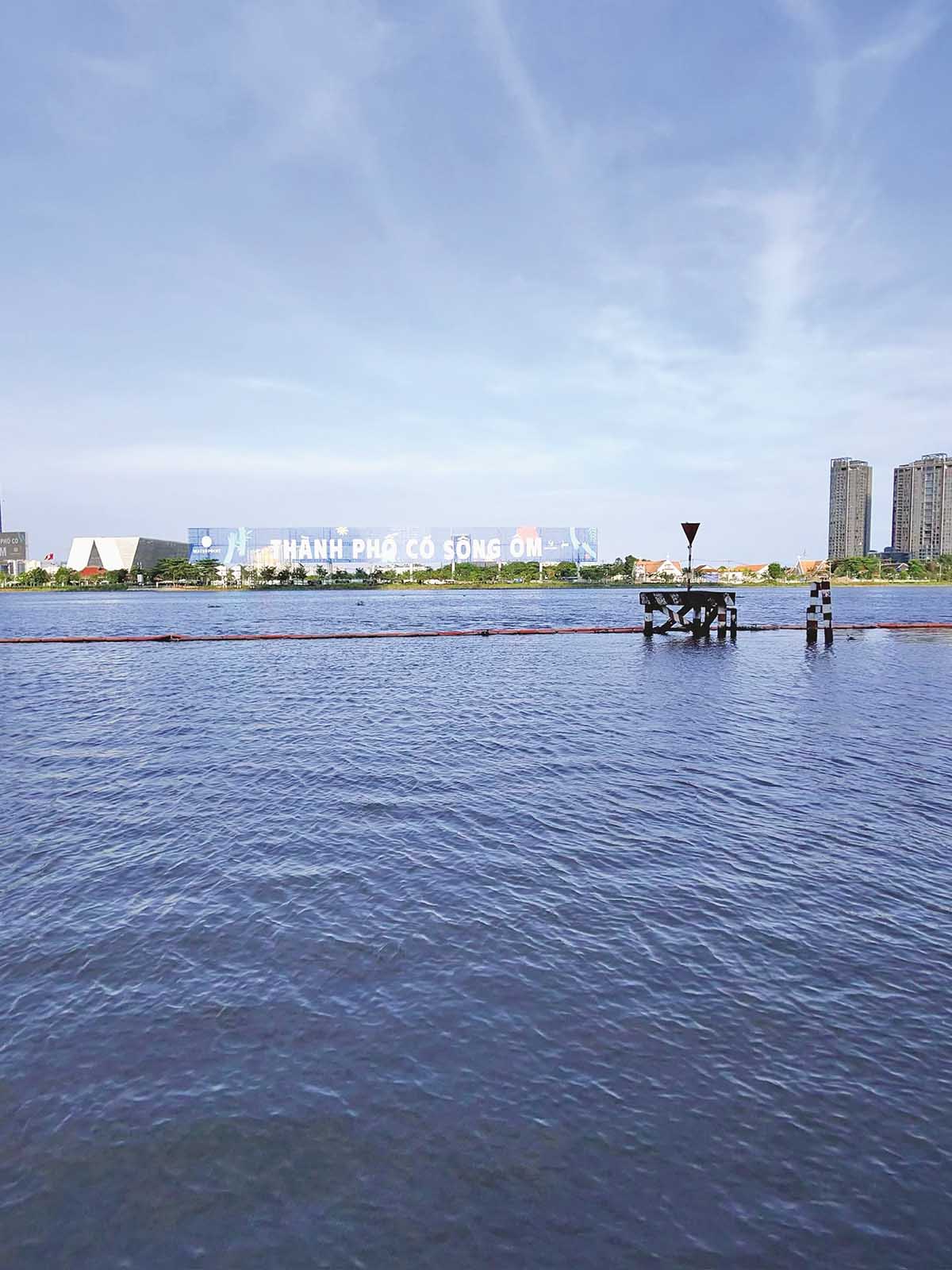 Bên kia sông Sài Gòn, những công trình hiện đại đang mọc lên