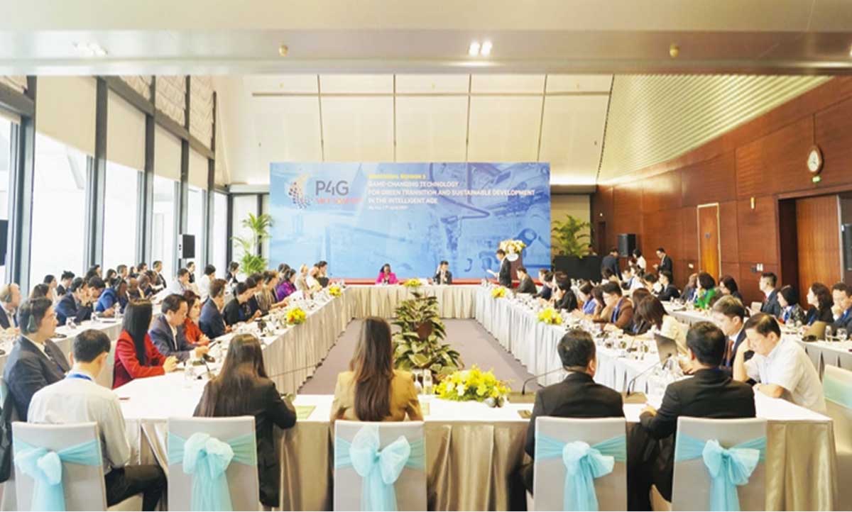 Hội nghị Thượng đỉnh P4G với chủ đề “Công nghệ đột phá chuyển đổi xanh và phát triển bền vững trong kỷ nguyên thông minh”