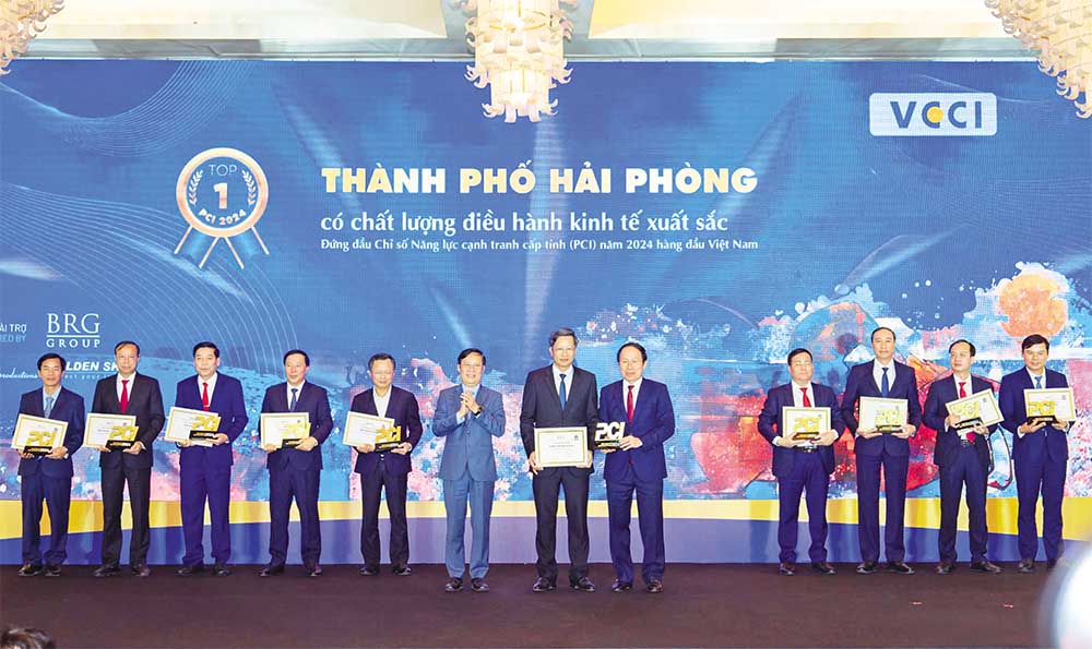 Lần đầu tiên, Hải Phòng giữ vị trí quán quân trong Bảng xếp hạng Năng lực cạnh tranh cấp tỉnh (PCI)