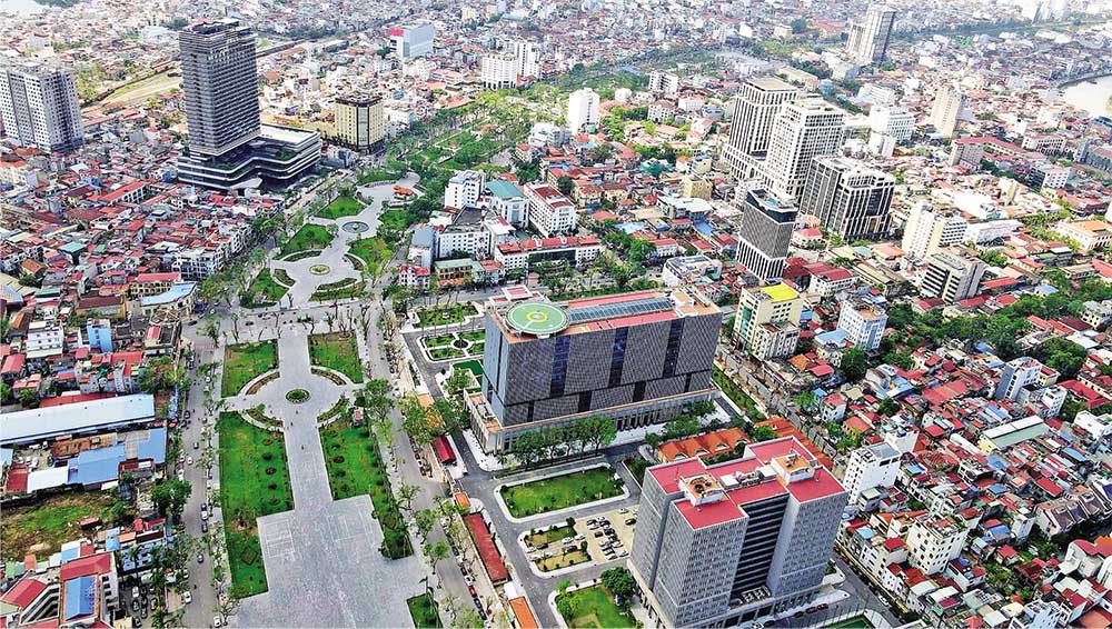Đô thị Hải Phòng được quy hoạch văn minh, hiện đại (Ảnh: Phan Tuấn)