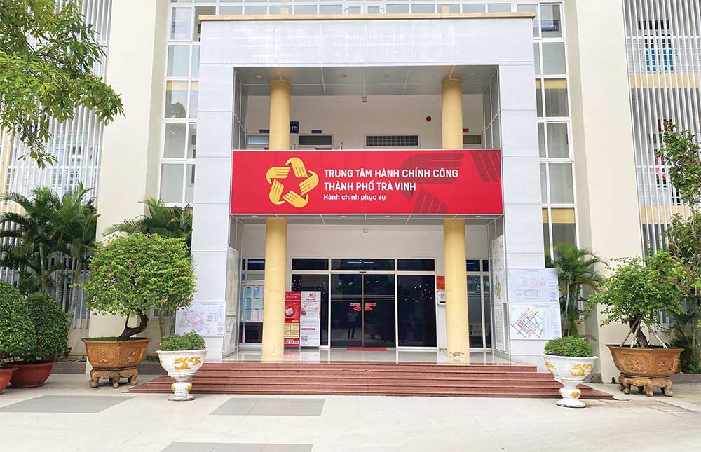 Trung tâm phục vụ hành chính công TP. Trà Vinh phục vụ hiệu quả người dân và doanh nghiệp