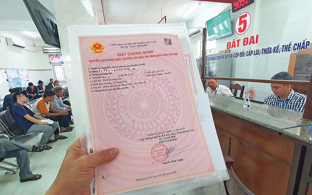 Việc vận hành chính quyền 2 cấp sẽ giúp thủ tục về đất đai nhanh hơn