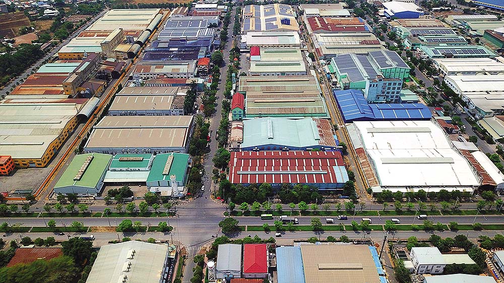 Giá đất tăng cao dẫn đến chi phí bồi thường giải phóng mặt bằng Khu công nghiệp Vĩnh Lộc mở rộng tăng theo	 ảnh: lê toàn