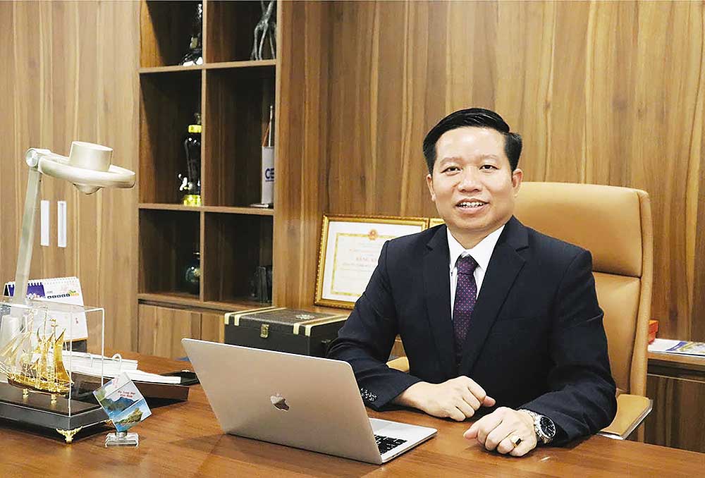 Ông Đỗ Văn Định, Tổng giám đốc Công ty cổ phần Đầu tư và Công nghệ Gia Hoàng