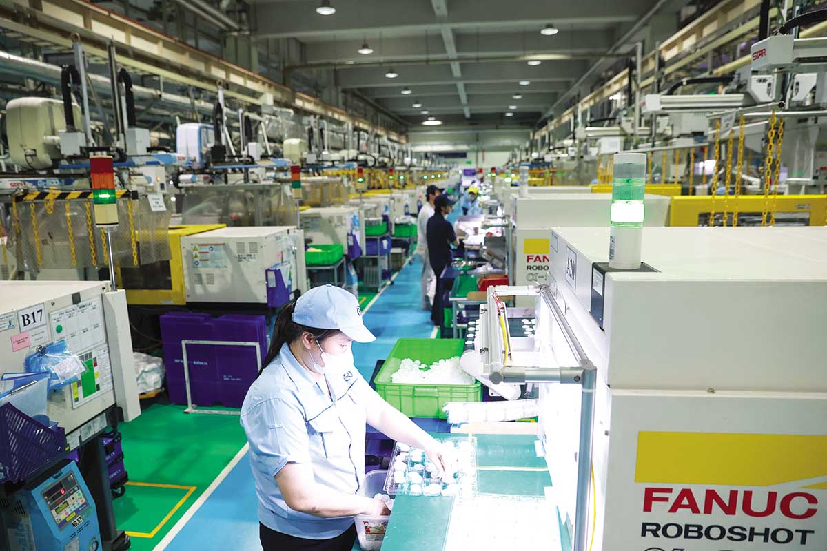 doanh nghiệp mong muốn Nhà nước có cơ chế tốt để mở rộng đầu tư sản xuất 	ảnh: đức thanh