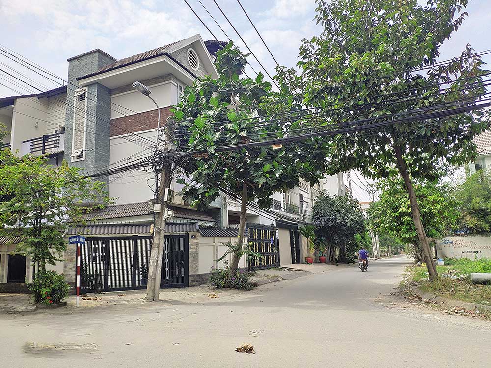 Một góc Dự án Khu dân cư Sông Đà, nơi nhiều nền đã bán cho dân nhưng bị Lưu Quang Lãm thế chấp sổ đỏ	
