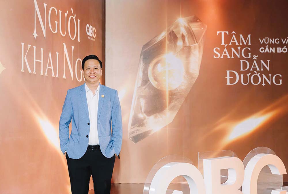 doanh nhân Trần Văn Hiếu chủ trương xây dựng OBC Holdings đi theo chiến lược phát triển bền vững, làm thật, pháp lý rõ ràng, giá bán hợp lý 
