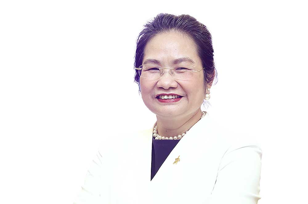 Bà Nguyễn Thị Vinh, Chủ tịch HĐQT Công ty cổ phần Thương mại Thái Hưng
