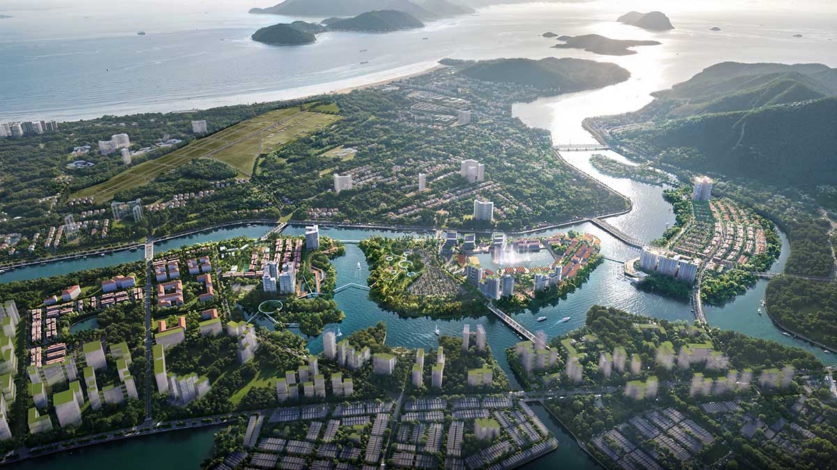 Phối cảnh Khu đô thị hỗn hợp Nha Trang