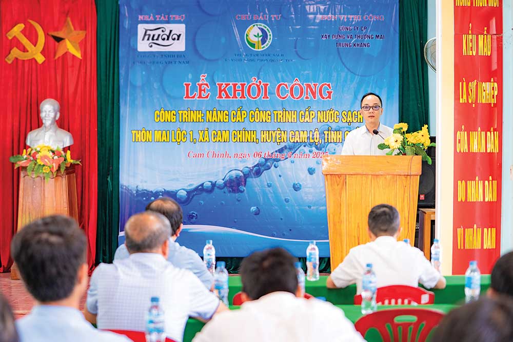Năm 2025, doanh nghiệp khởi động 4 Dự án nước sạch mới tại Nghệ An, Hà Tĩnh, Quảng Bình (cũ) và Quảng Trị