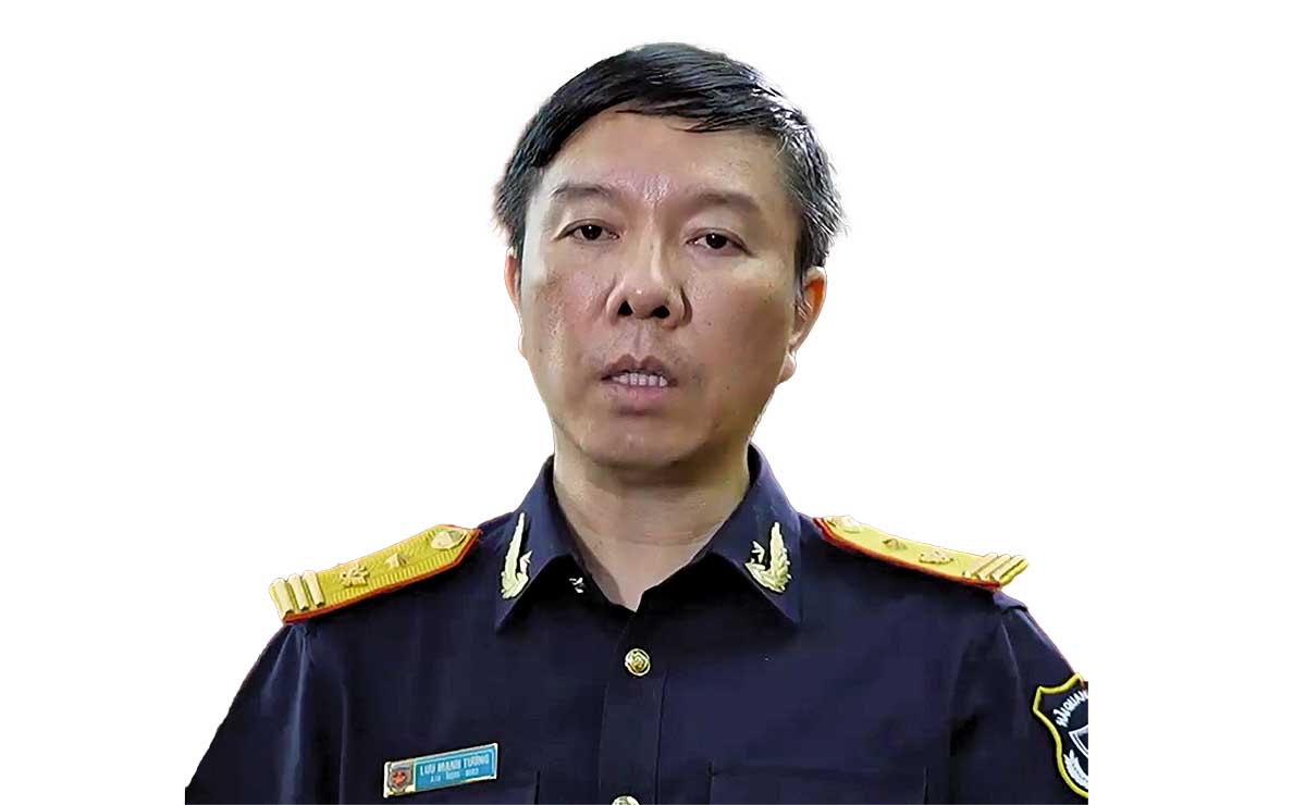 Ông Lưu Mạnh Tưởng, Phó cục trưởng Cục Hải quan