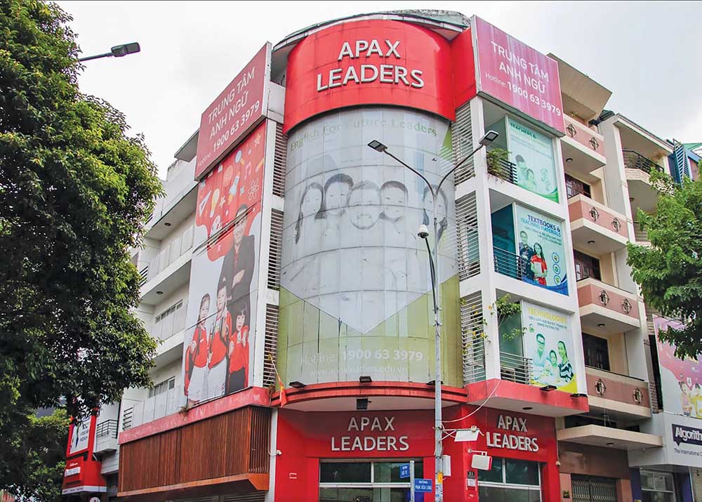 Hệ thống 130 trung tâm tiếng Anh Apax Leaders được 