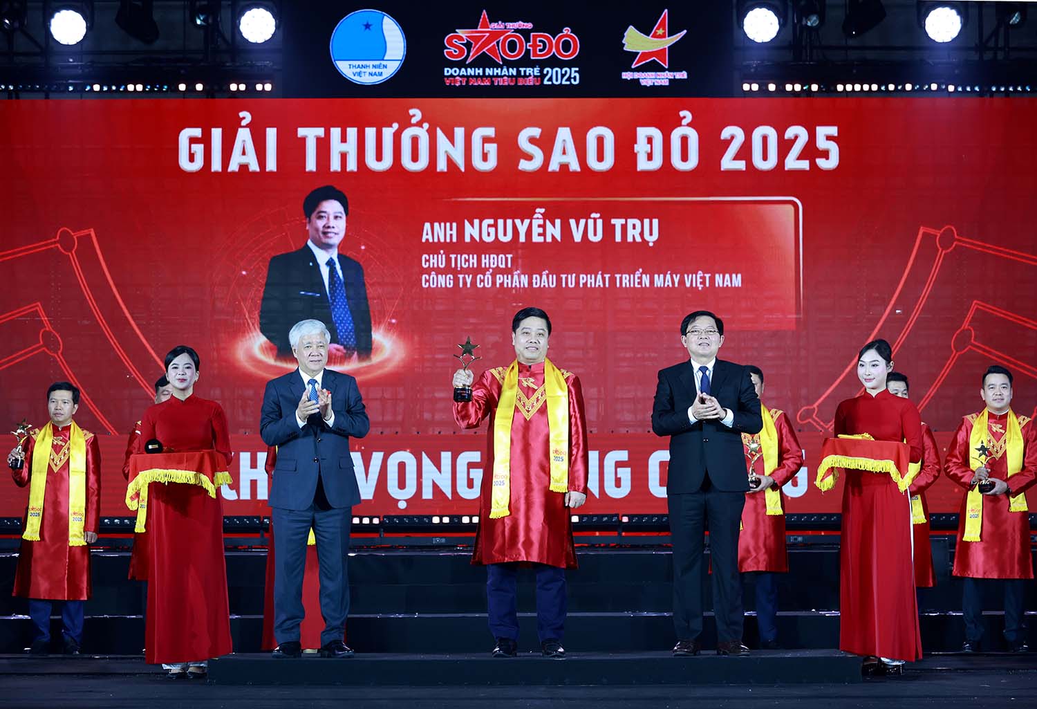 Anh Nguyễn Vũ Trụ, Chủ tịch HĐQT Công ty Cổ phần Đầu tư Phát triển Máy Việt Nam