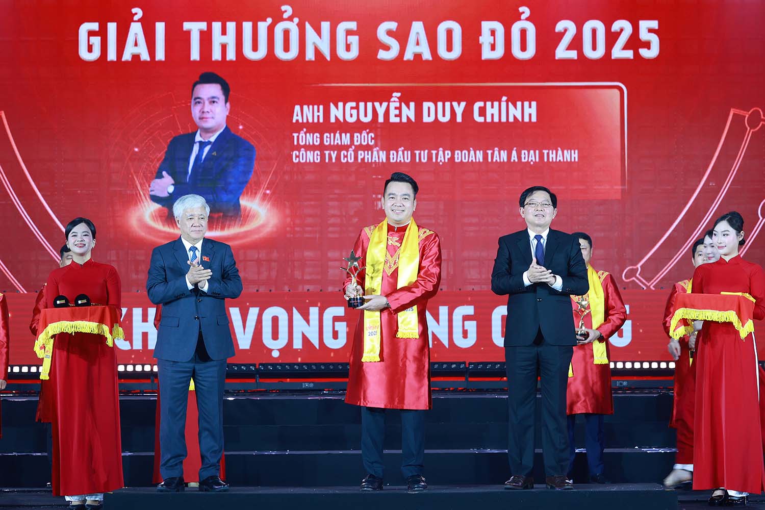 Anh Nguyễn Duy Chính, Tổng Giám đốc Công ty Cổ phần Đầu tư Tập đoàn Tân Á Đại Thành