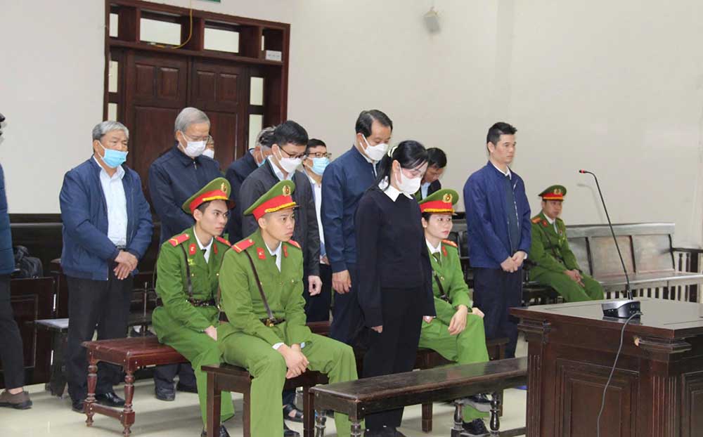 C&aacute;c bị c&aacute;o được x&eacute;t kh&aacute;ng c&aacute;o tại phi&ecirc;n t&ograve;a ph&uacute;c thẩm