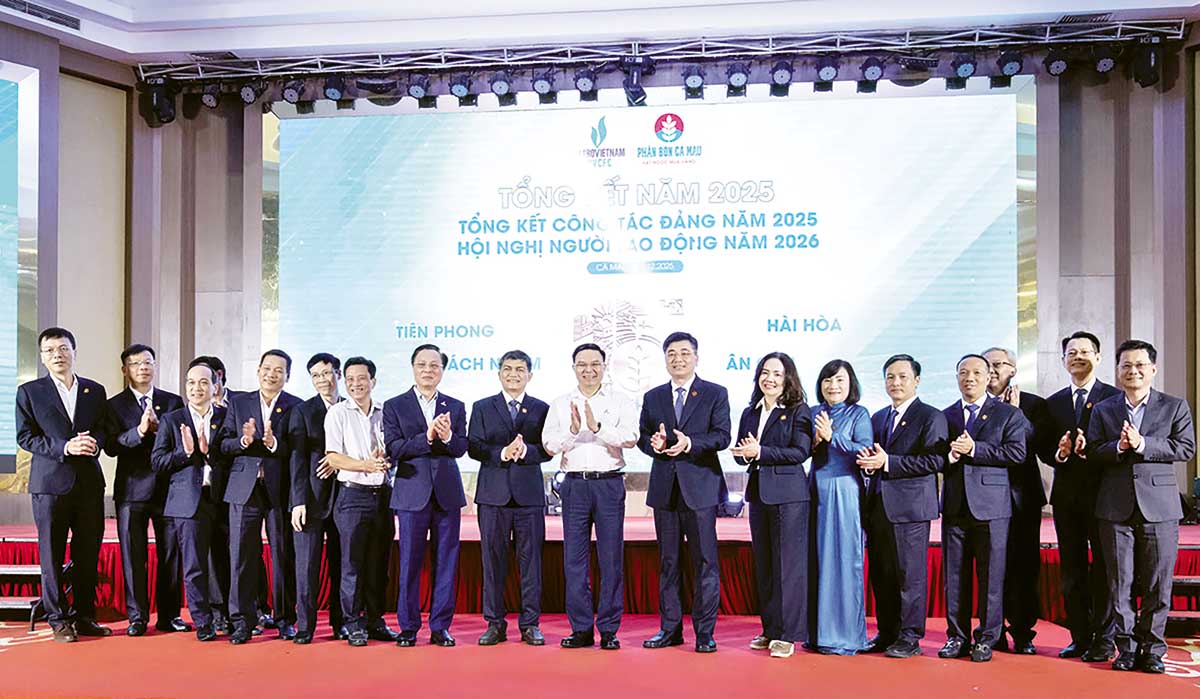 Tổng c&ocirc;ng ty Ph&acirc;n b&oacute;n Dầu kh&iacute; C&agrave; Mau tổng kết năm 2025