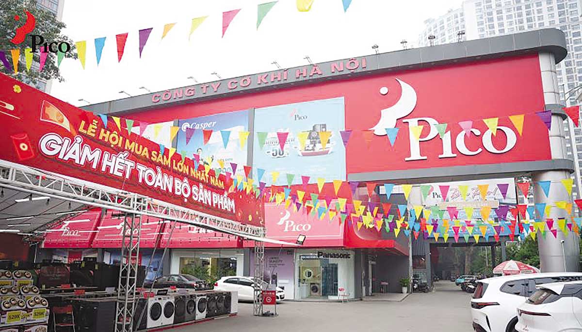 Pico l&agrave; một trong những chuỗi điện m&aacute;y ti&ecirc;n phong ở H&agrave; Nội, c&oacute; độ nhận diện thương hiệu tốt