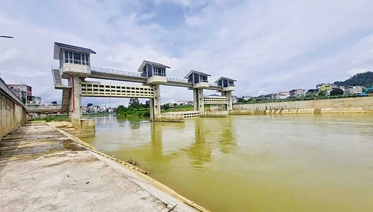 To&agrave;n cảnh c&ocirc;ng tr&igrave;nh Đập d&acirc;ng Cao Bằng