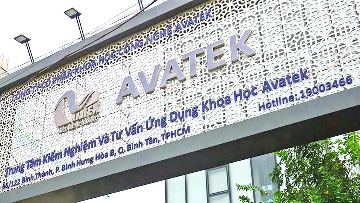 Một trung t&acirc;m kiểm nghiệm của Avatek tại TP. HCM (Ảnh: Avatek)