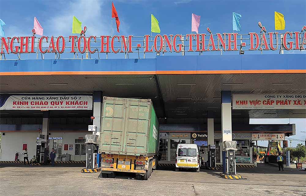 Trạm dừng nghỉ cao tốc TP.HCM - Long Th&agrave;nh - Dầu Gi&acirc;y (Ảnh: P.V)