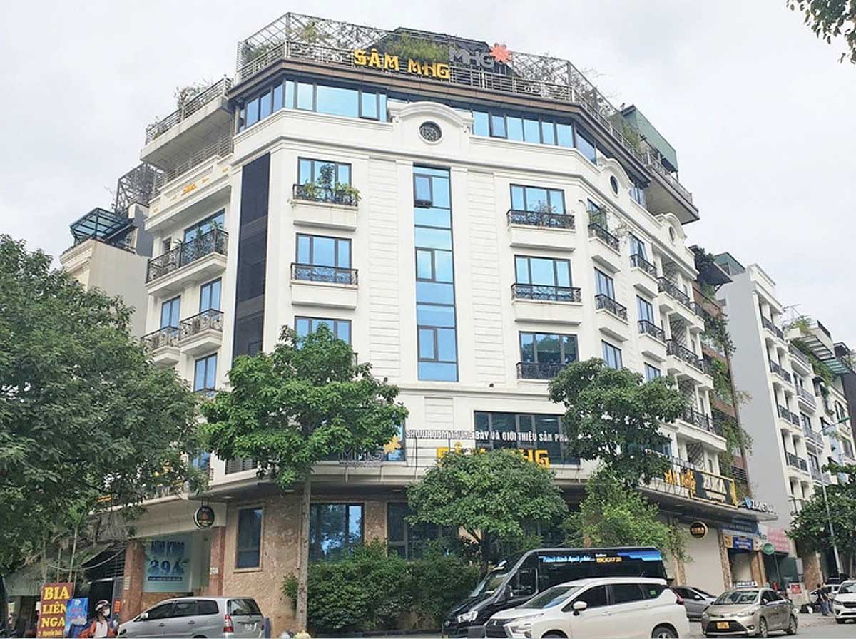 Tòa nhà từng được sử dụng làm trụ sở Tập đoàn Mỹ Hạnh (Ảnh: P.V)