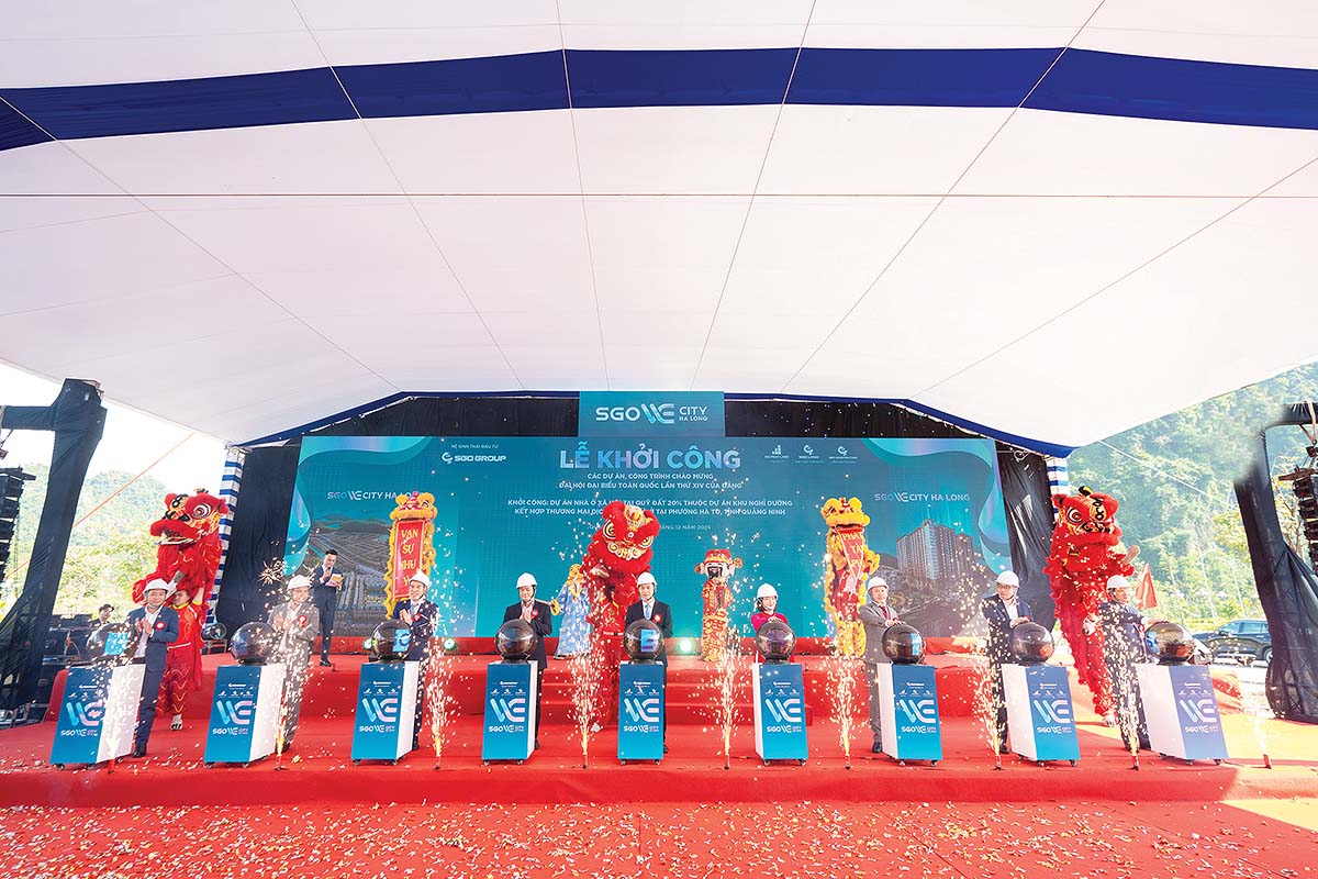 Lễ khởi c&ocirc;ng Dự &aacute;n Nh&agrave; ở x&atilde; hội SGO We City Hạ Long tại Quảng Ninh