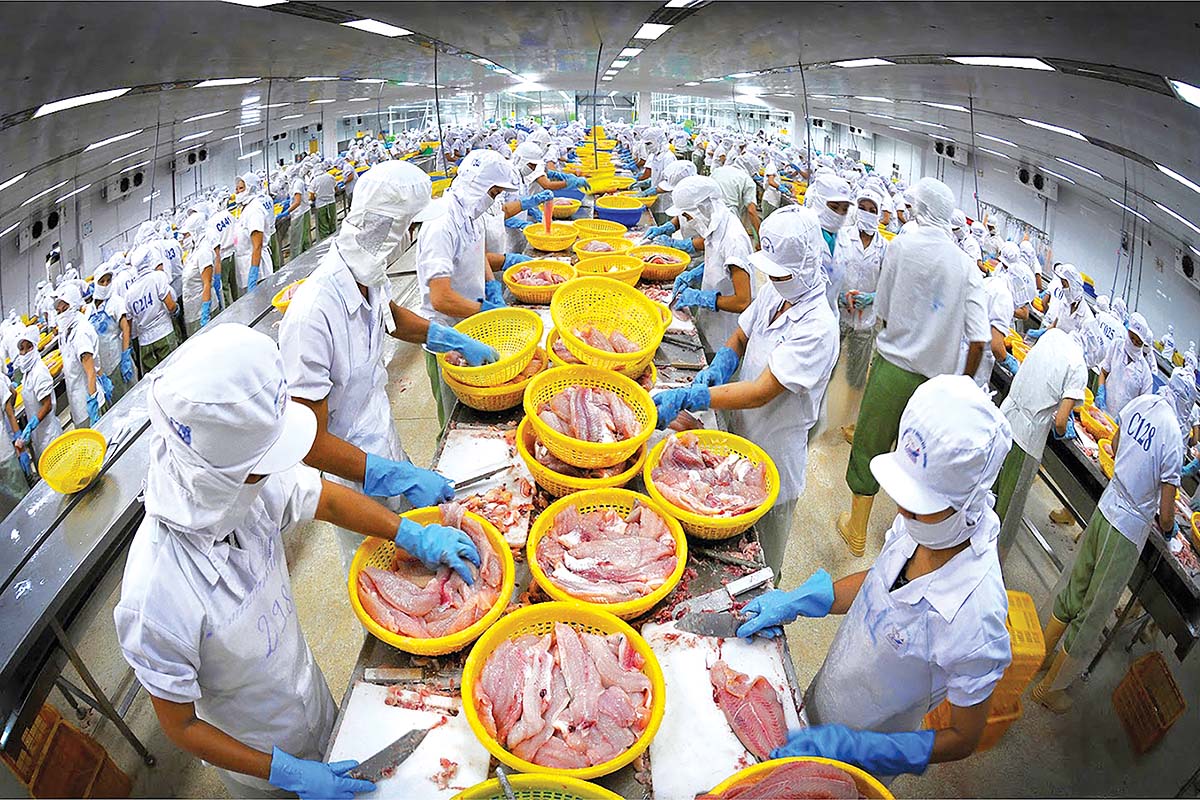 Thủy sản l&agrave; một trong những ng&agrave;nh c&oacute; kim ngạch xuất khẩu lớn sang Mỹ, c&aacute;c doanh nghiệp đ&atilde; quen với &aacute;p lực thuế từ thị trường n&agrave;y