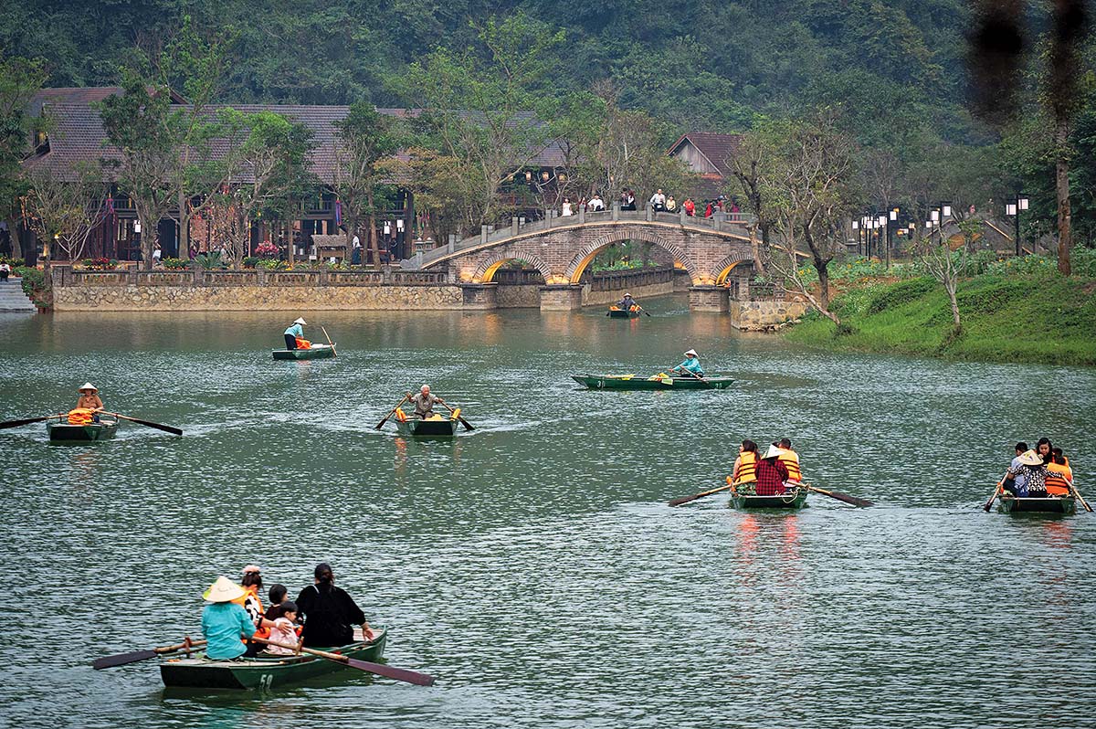 Đầu năm 2026, Thung Ui bắt đầu thu h&uacute;t đ&ocirc;ng đảo du kh&aacute;ch t&igrave;m đến trải nghiệm (Ảnh: P.V)