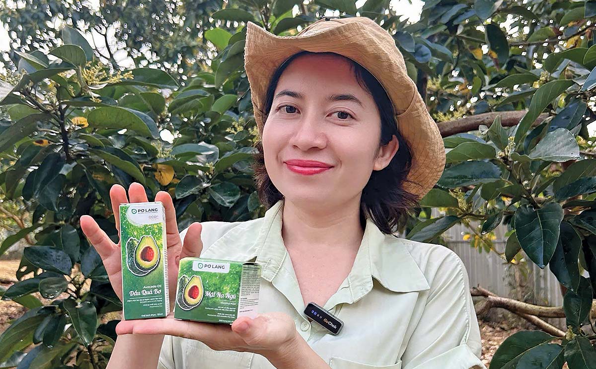 Phạm Thị Thu Hằng, người s&aacute;ng lập thương hiệu mỹ phẩm Pơ Lang	