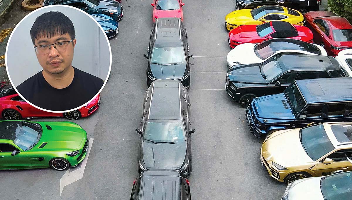 Đ&acirc;y l&agrave; số xe thu giữ trong qu&aacute; tr&igrave;nh điều tra vụ &aacute;n (Ảnh: P.V)