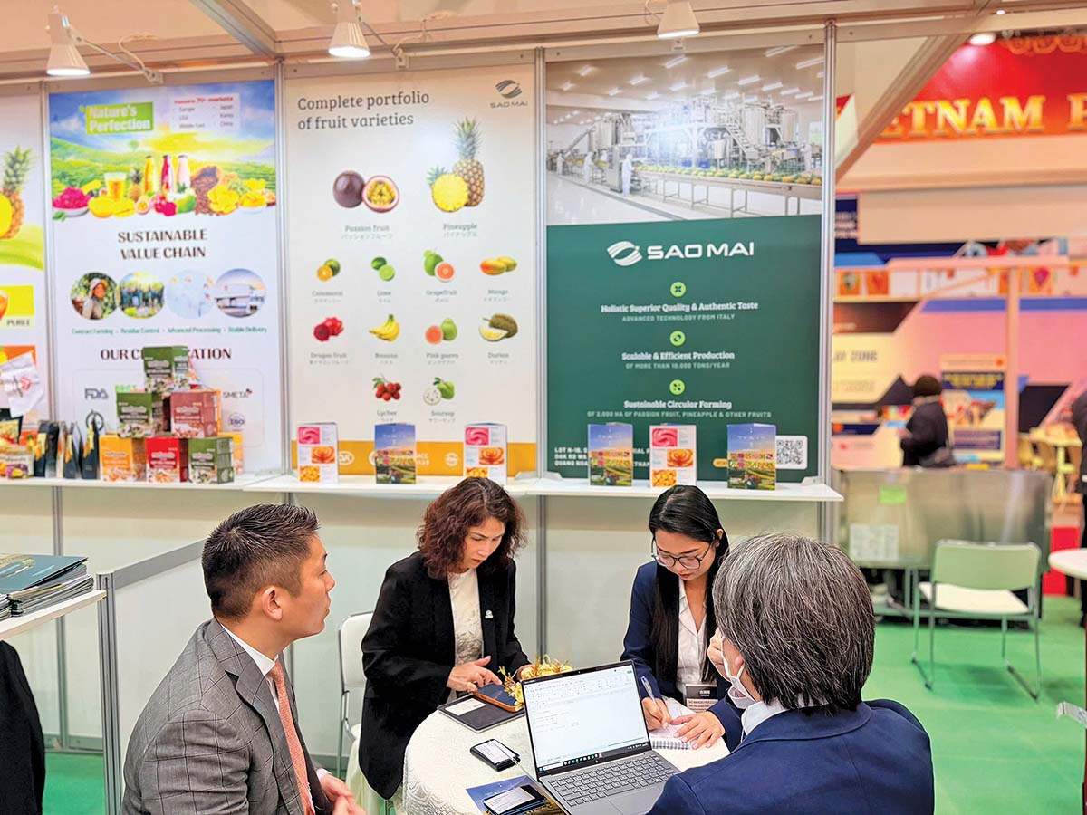 Những cuộc gặp gỡ của Sao Mai mở ra cơ hội hợp tác mới tại Foodex 2026