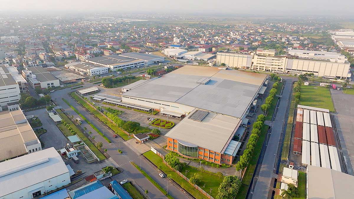 Nh&agrave; m&aacute;y sản xuất m&aacute;y ph&aacute;t điện tua-bin gi&oacute; của GE Vernova tại Hải Ph&ograve;ng 	