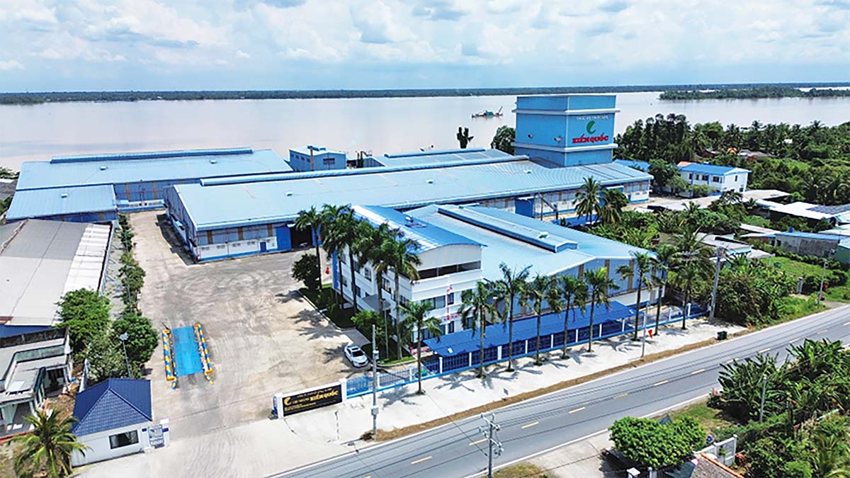 To&agrave;n cảnh C&ocirc;ng ty TNHH Cỏ May Kiến Quốc tại tổ 14, ấp Thủy Thuận, x&atilde; C&aacute;i Nhum, tỉnh Vĩnh Long