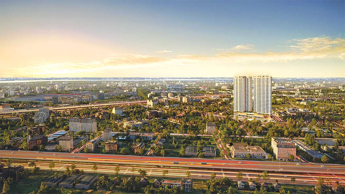 A&K Tower, Dự án nằm giữa “trái tim” cực tăng trưởng phía Đông TP.HCM