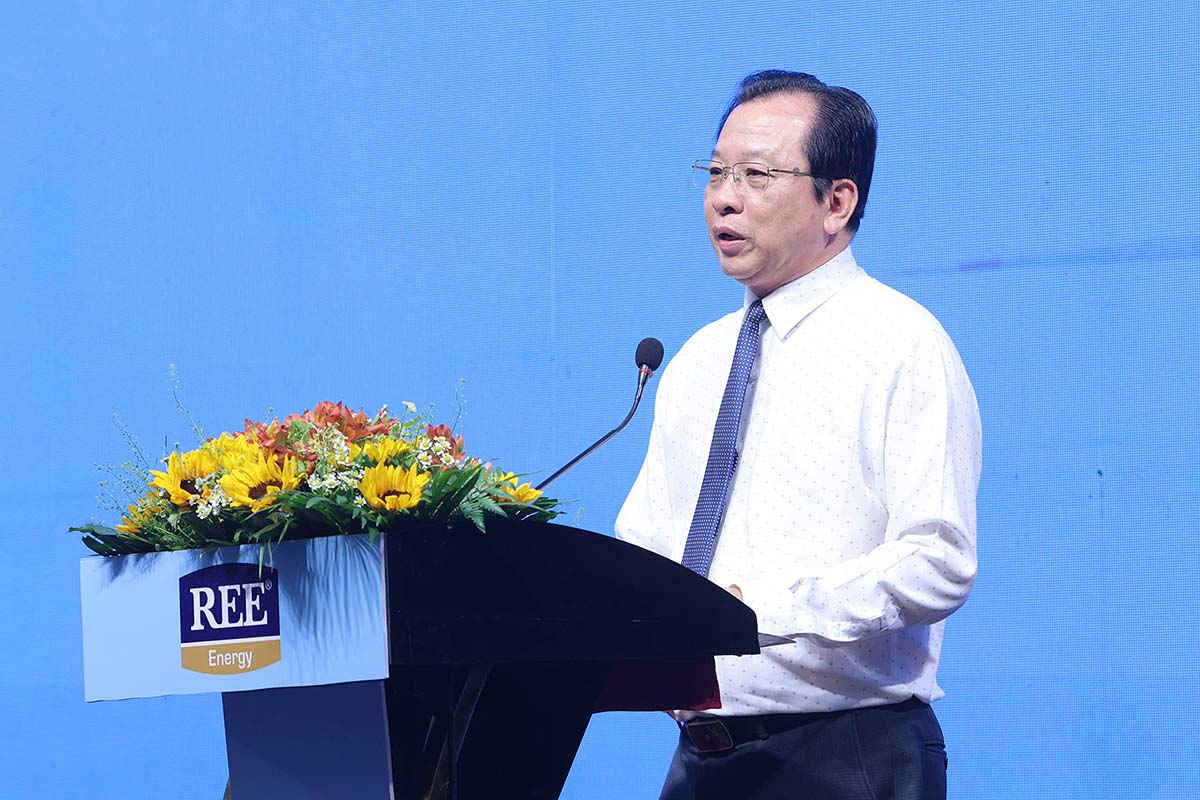 Phó Chủ tịch UBND TP. Cần Thơ Vương Quốc Nam phát biểu tại buổi lễ
