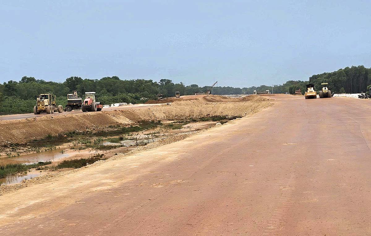 Dự án Đường ven biển kết nối hành lang kinh tế Đông - Tây tại Quảng Trị có tiến độ giải ngân vốn năm 2026 còn khá thấp