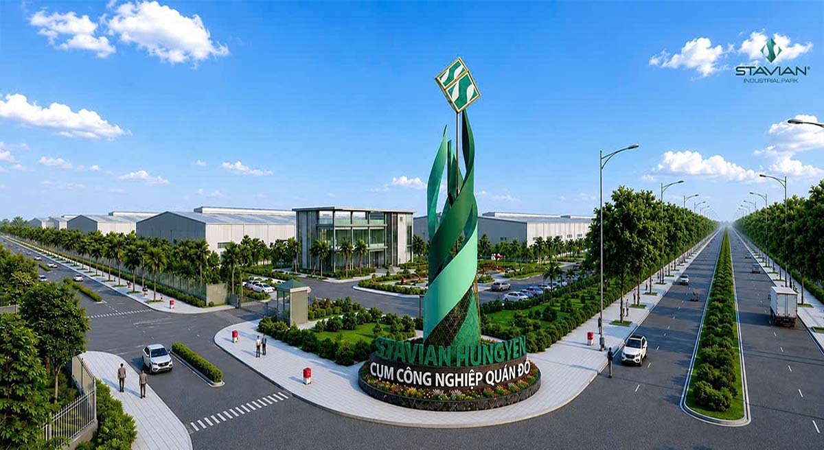 Cụm c&ocirc;ng nghiệp Stavian Hưng Y&ecirc;n