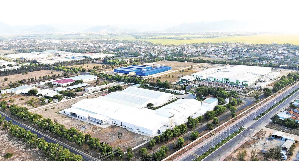 Khu công nghiệp Hòa Hiệp, thuộc Khu kinh tế Nam Phú Yên (Ảnh: Ngọc Thắng)
