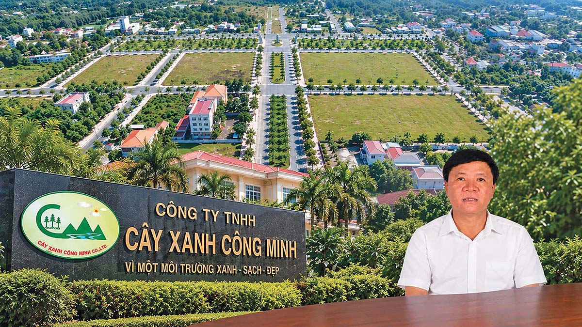 Dưới sự điều hành của Nguyễn Công Minh, Công ty TNHH Cây xanh Công Minh đã thâu tóm hàng ngàn gói thầu trên địa bàn nhiều tỉnh, thành phố 
