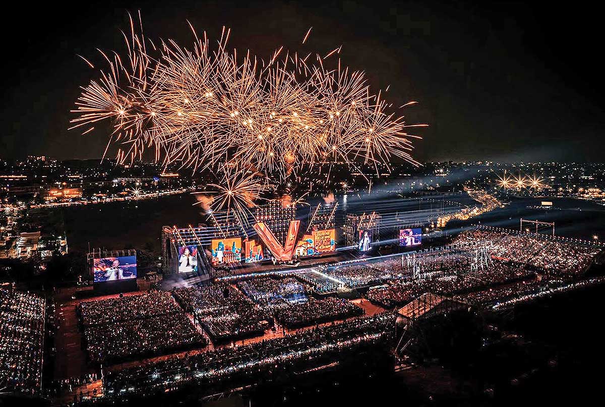 Concert Tổ quốc trong tim tổ chức tại Van Phuc City ngày 23/8
