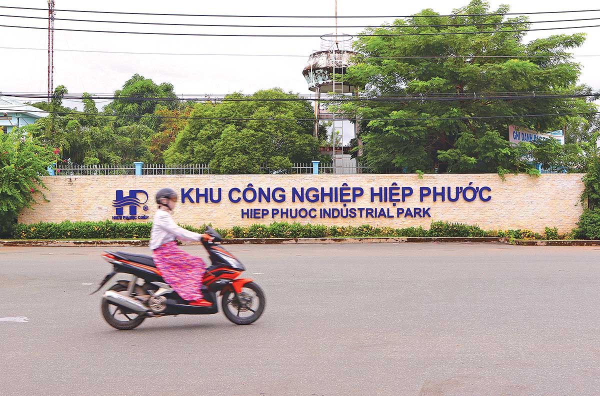 Khu công nghiệp Hiệp Phước tại TP.HCM nằm trong định hướng chuyển đổi theo mô hình khu công nghiệp sinh thái (Ảnh: Lê Toàn)