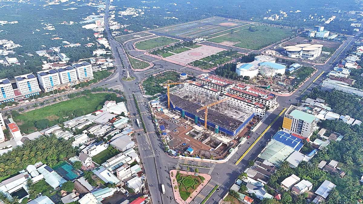 Quảng trường H&ugrave;ng Vương - điểm nhấn kh&ocirc;ng gian đ&ocirc; thị Mỹ Tho, tỉnh Đồng Th&aacute;p