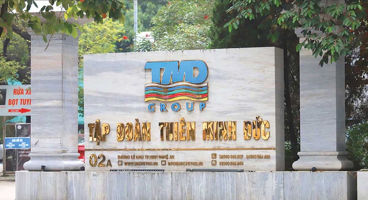 Trụ sở Tập đoàn Thiên Minh Đức (Ảnh: H.N)