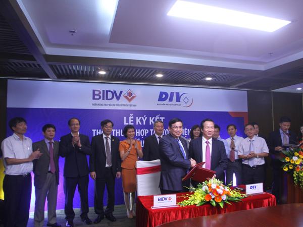 Lễ ký Hợp tác toàn diện giữa BIDV và DIV